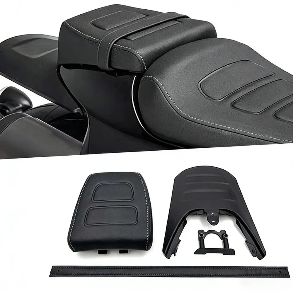 

Modified Rear Seat, Backrest & Rear Fender Fit for Harley Sportster S