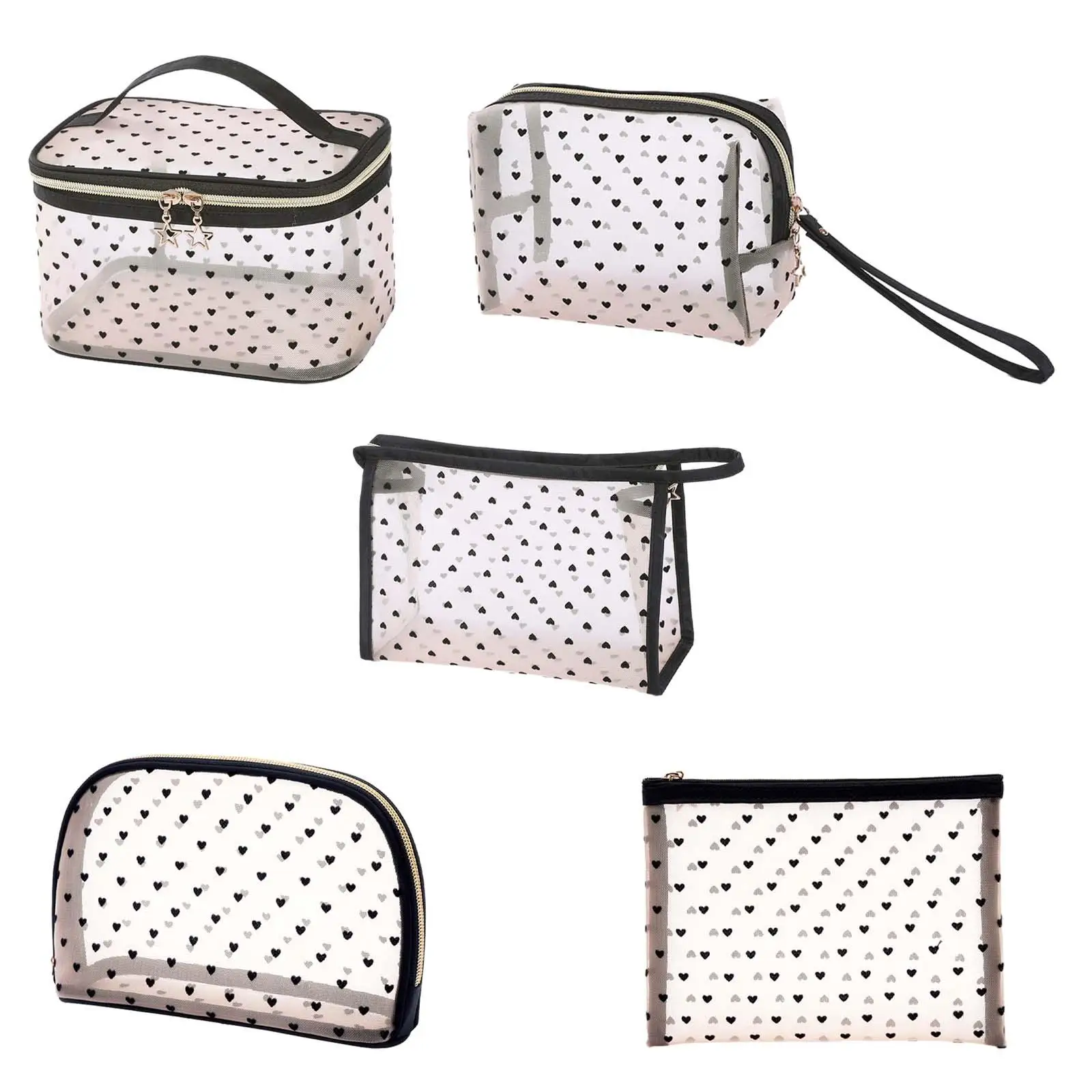 Travel Makeup Bag Lightweight Multifunctional Women Makeup Bag Large Capacity Handbag for Home Outdoor Bedroom Office Travel