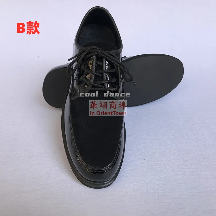 COOL DANCE Polychrome Poppin Shoes Street Block Locking Microfiber Skin Shoe Funky Dance Multicolour Leather Shoes