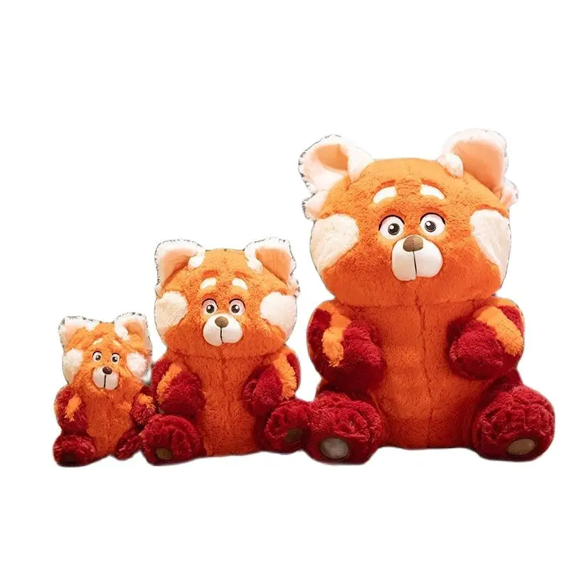 Kawaii 20-45cm Red Panda Plush Toys High Quality Soft Fabric Doll Simulation Cute Animal Home Decor Children Birthday Gift