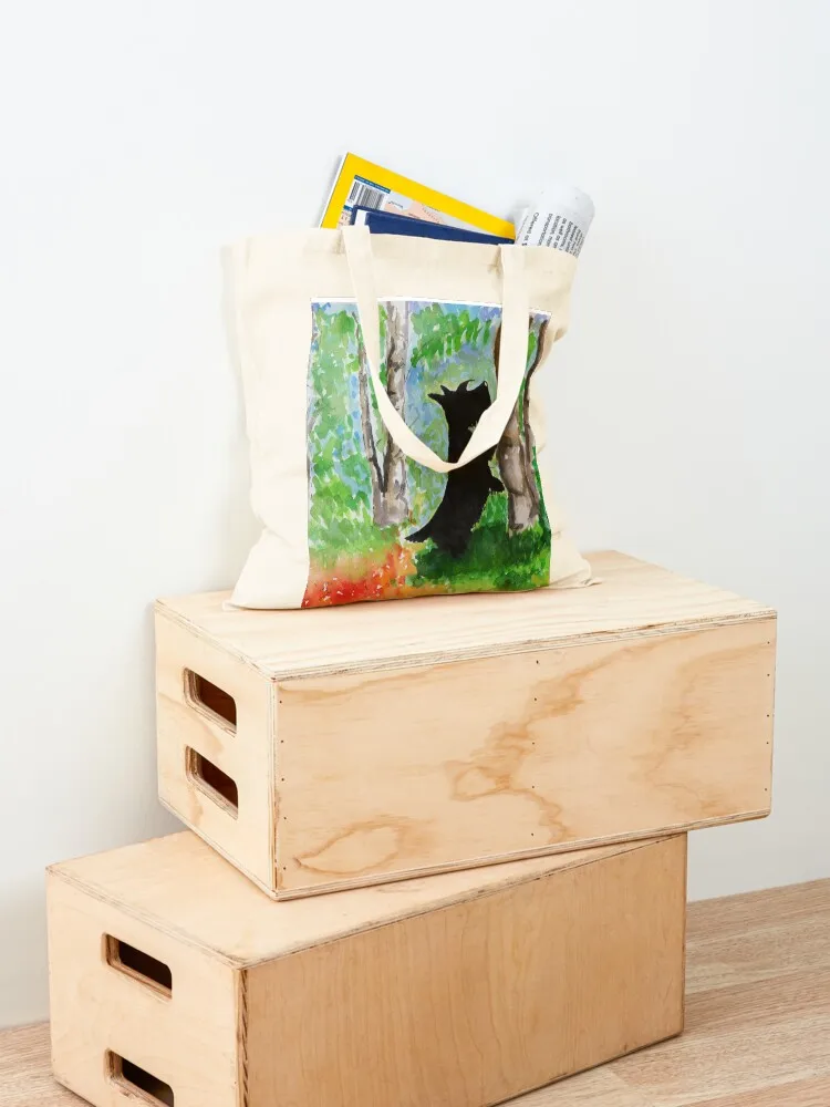 Scottie Dog 'Any Squirrels?' Tote Bag hand bag shopper bag women women for beach