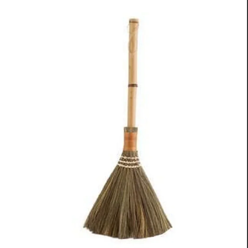 Japanese Imports Wooden FloorSoft Fur Broom Sweeping Broom Home Floor Hair Clean Mans Grass Broom Dust Brush Clean Tool