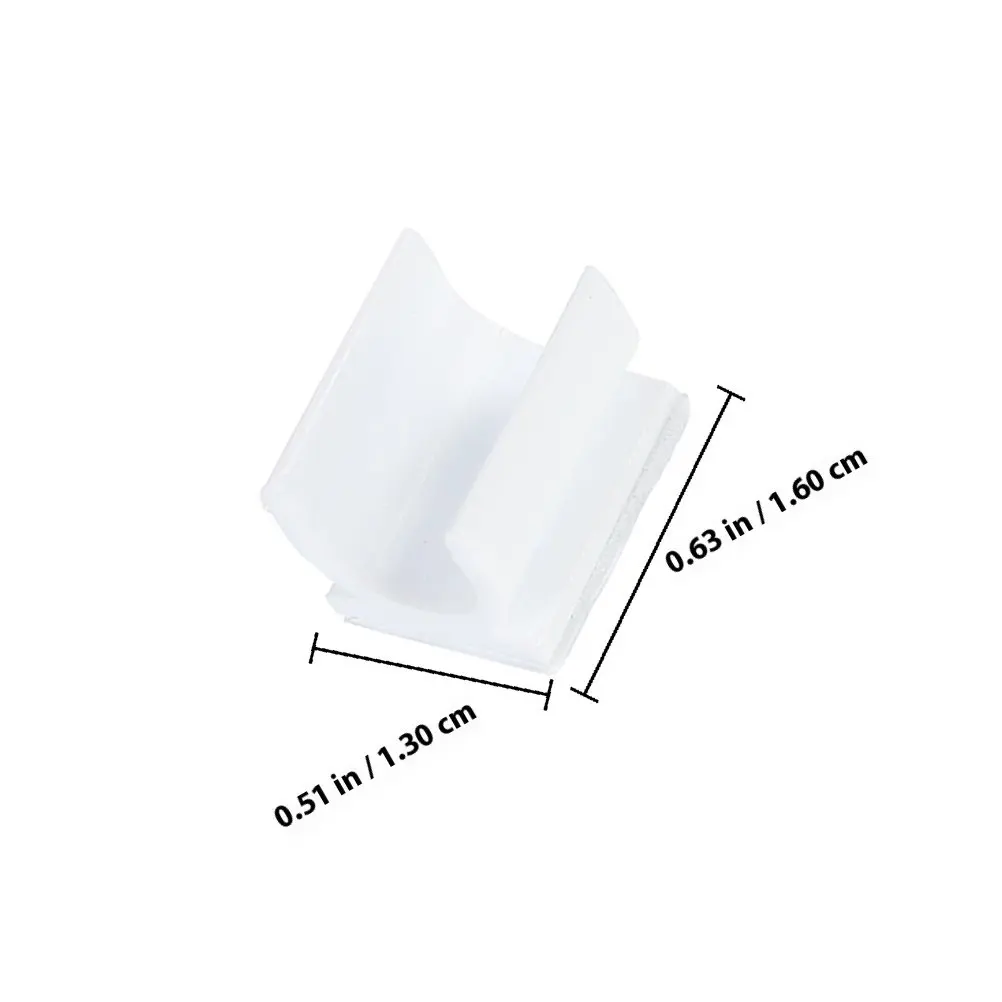 150Pcs Pen Holder Clips Self-Adhesive Whiteboard Marker Clips Portable Pen Fixing Buckle for Teachers Nurses Doctors Office