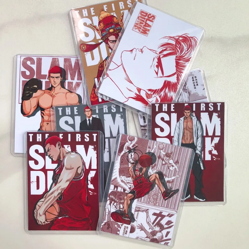 Genuine Slam Dunk Hanamichi Sakuragi Collectible Cards Photo Prints Complete Set Classic Sports Anime Memorabilia Souvenir