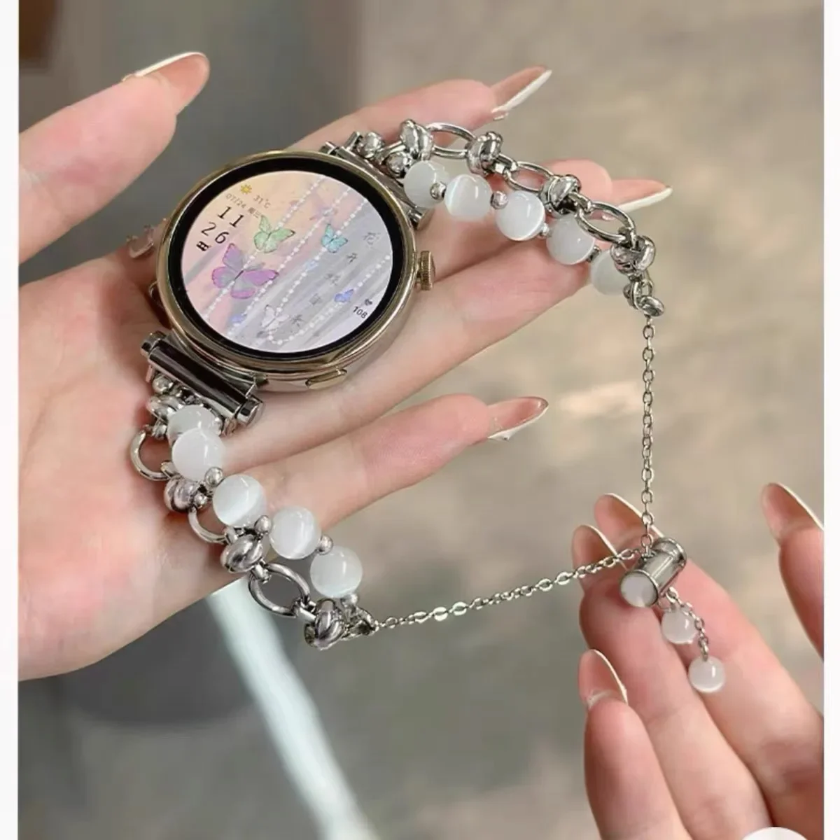 Ремешок Link для Samsung Galaxy Watch 7 FE 5 Pro 4 6, классический спортивный браслет 44 мм 40 мм, ремешок Correa Galaxy Watch 7