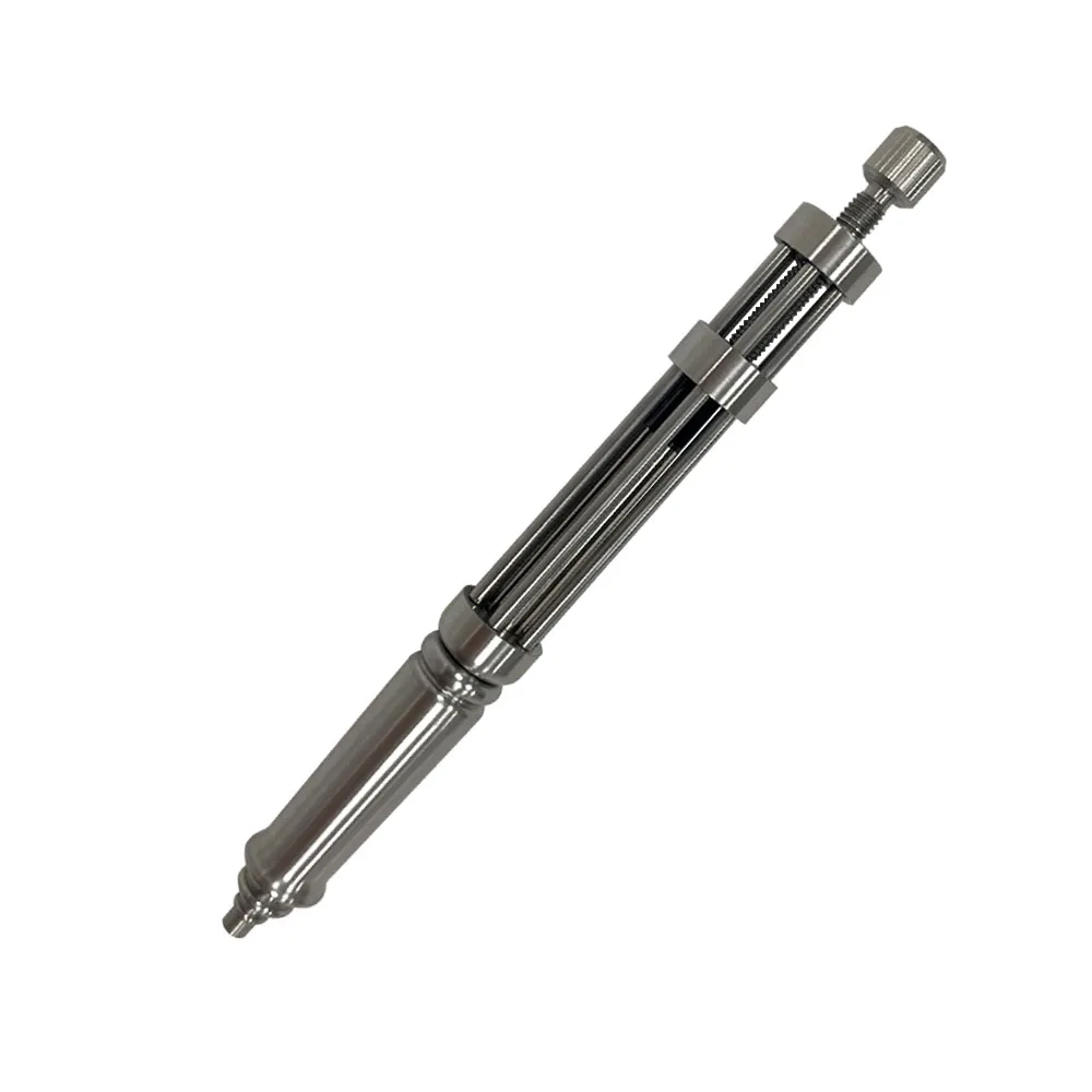 Gatling-shaped Multi-functional Ballpoint Pen Stainless Steel EDC Outdoor Writing Tool Handmade Signature Business Stationary