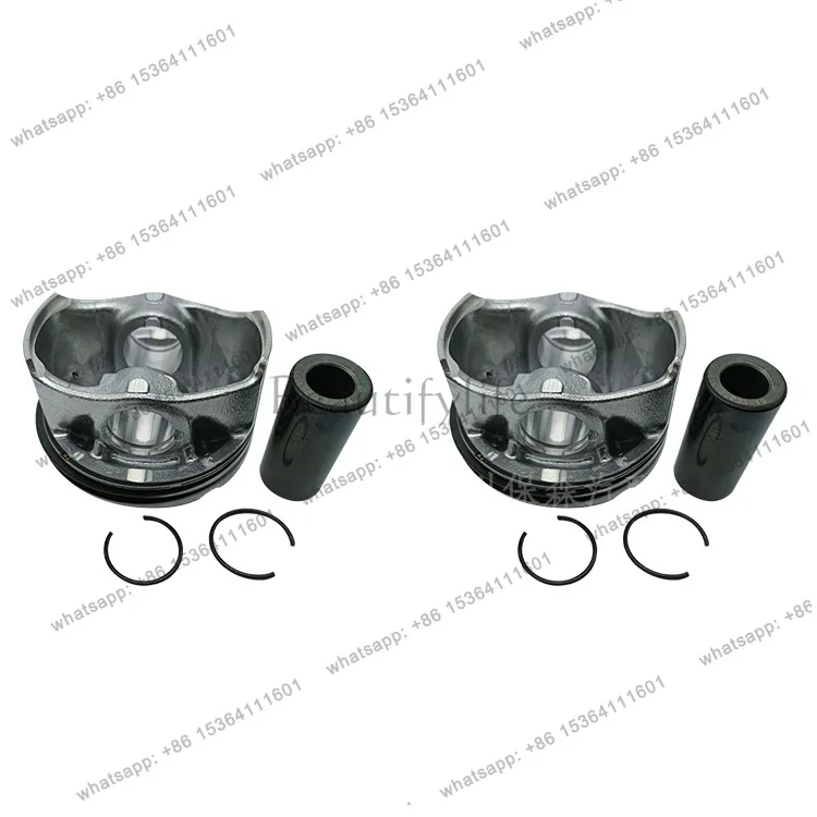 

Auto piston assembly piston ring set 06H107065DM is suitable for auto parts