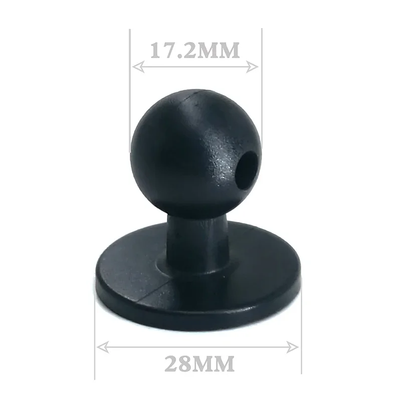 5PC Mini Glue Mobile Phone Bracket Base For Universal 17mm Ball Head Diameter For Car Navigation GPS CellPhone Holder Accessory