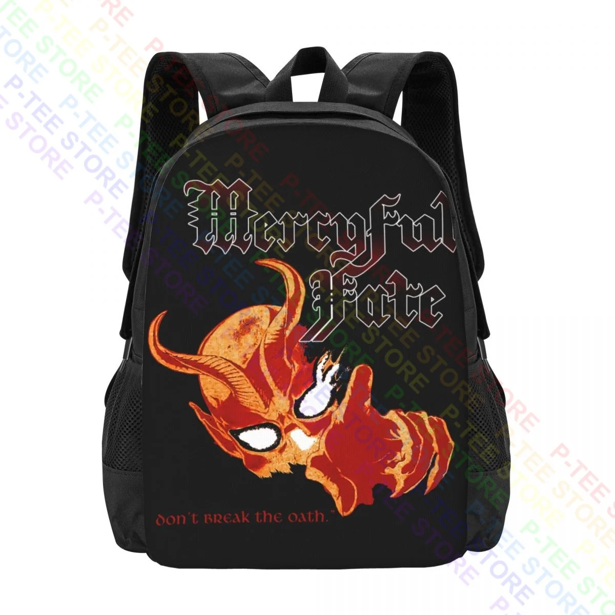 Mercyful Fate 80S P-1156Backpack Large Capacity Vintage Schoolbag