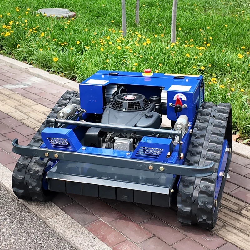 リモートコントロール芝刈りロボット芝刈り機、全地形対応自走式芝刈り機、4ストロークサイクルカスタマイズ可能