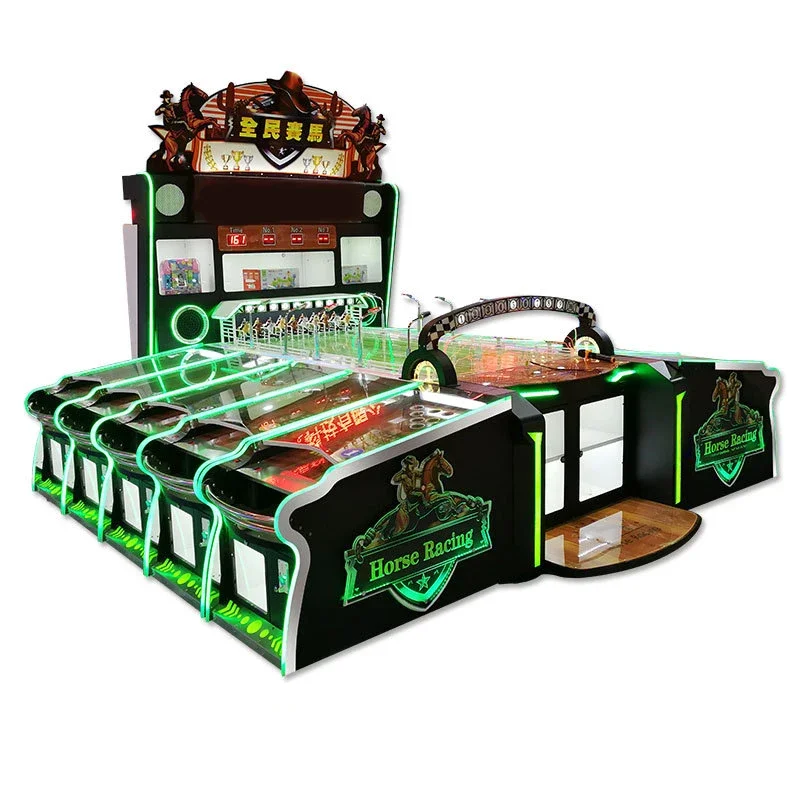 Factory Direct Sales Horse Racing Game Carnival Coin Operated Booth Bowling Game Machine