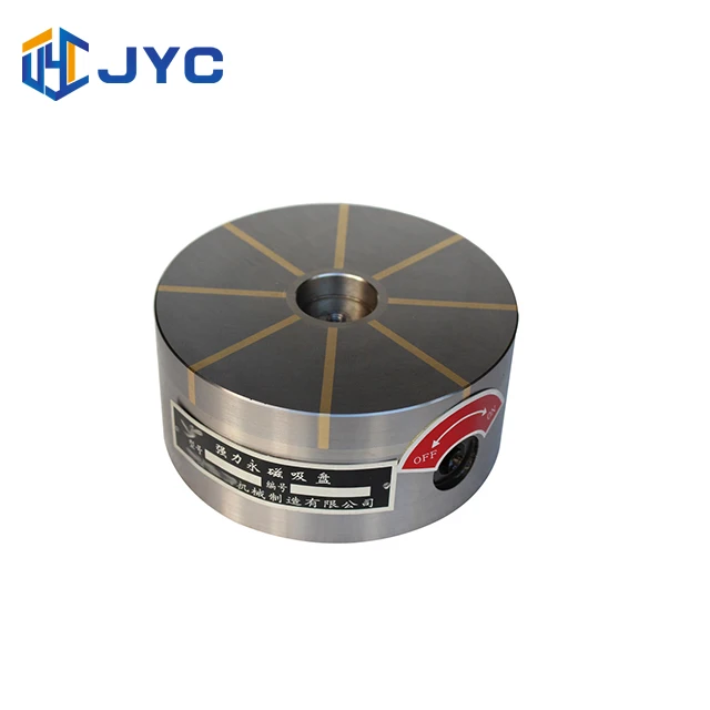 

China Factory Supply Powerful Permanent Magnetic Lathe Chuck Radial Pole Steel for CNC Milling Machines