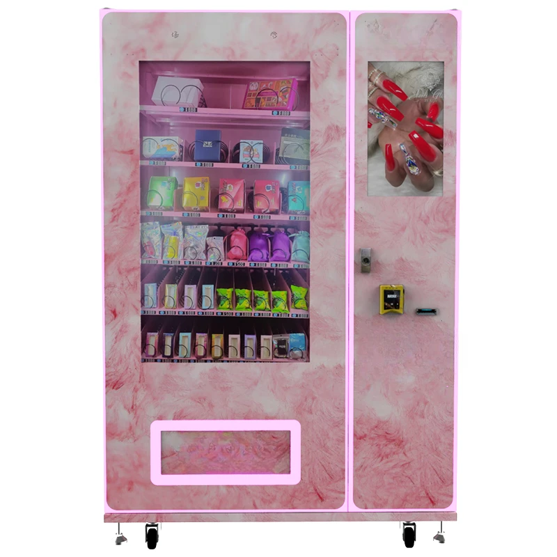 2020 Factory Sale eyelash vending machine beauty nail art Hair & Beauty Products Lash Vending Machine with lcd Screen