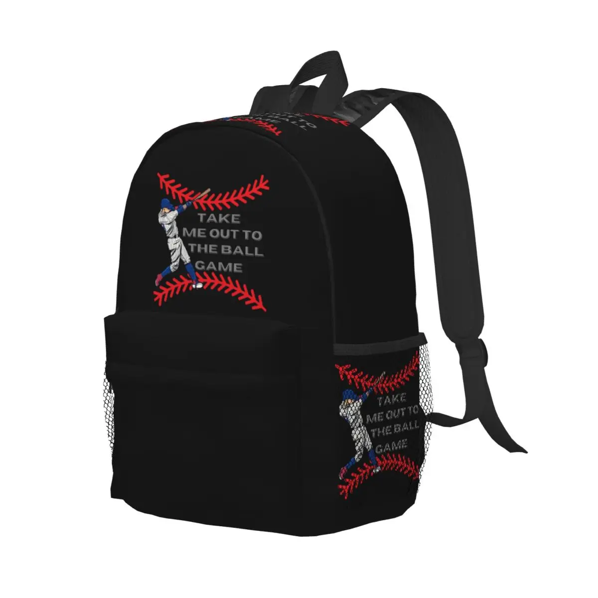 

Baseball Softball Sport Backpack Student Boys Girls BookBag Children School Bag Laptop Shoulder Bags for Men Women