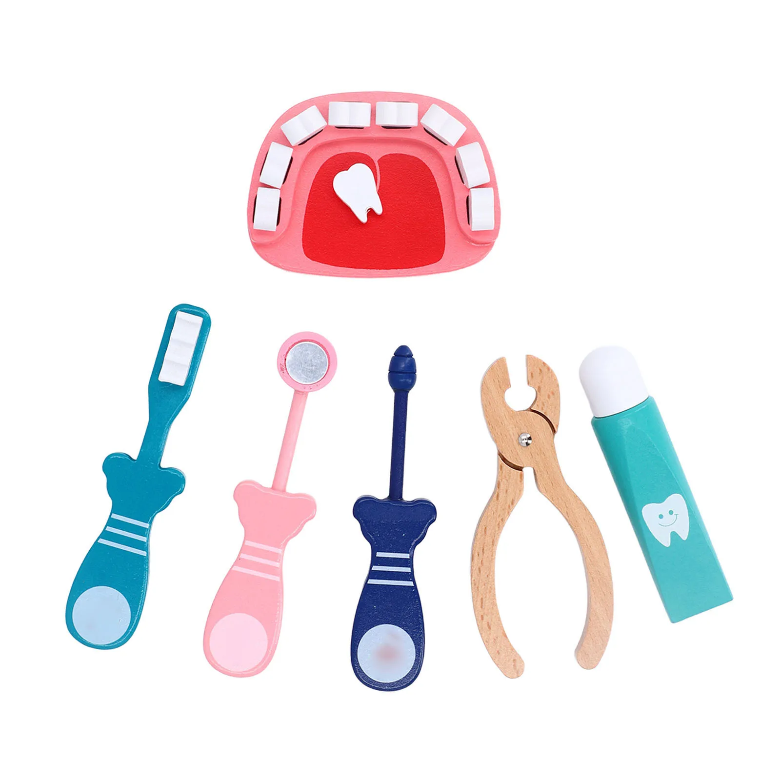 ZK40 Doctor Kit voor kinderen Educatieve simulatie Fantasierijke ontwikkeling Doctor Pretend Set Tandheelkunde