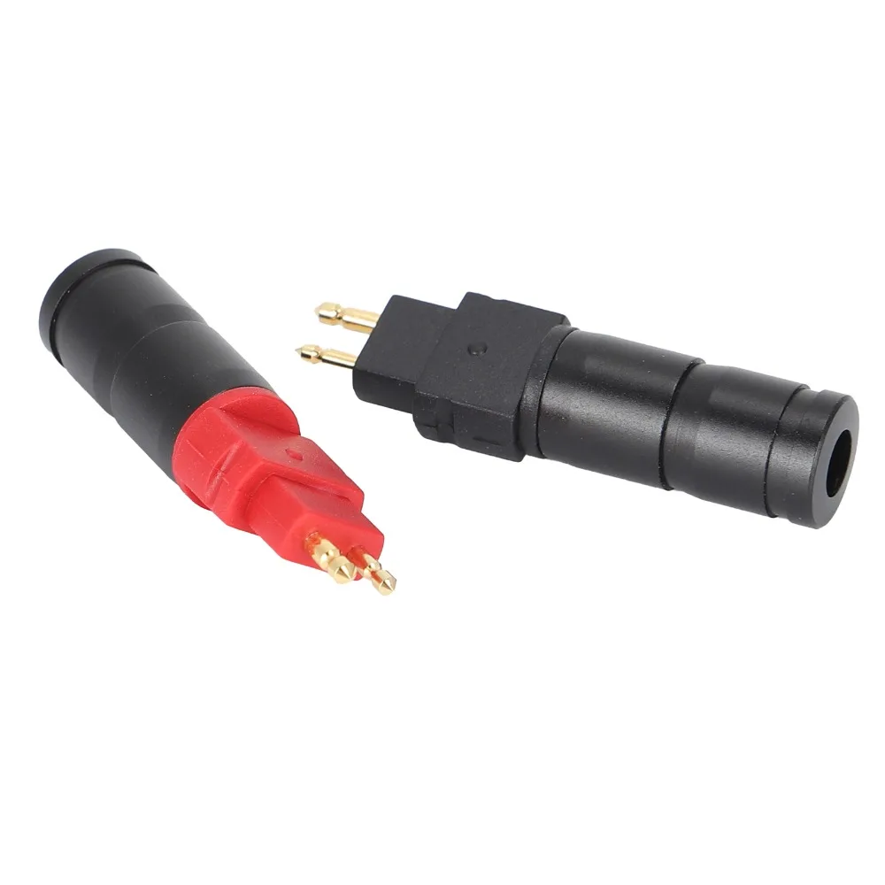 2PCS Mini Portable Earphone Cable Pin Durable Gold Plated Port Cord Headphone Port Pin for HD580 HD600 HD650 HD660S Headphone