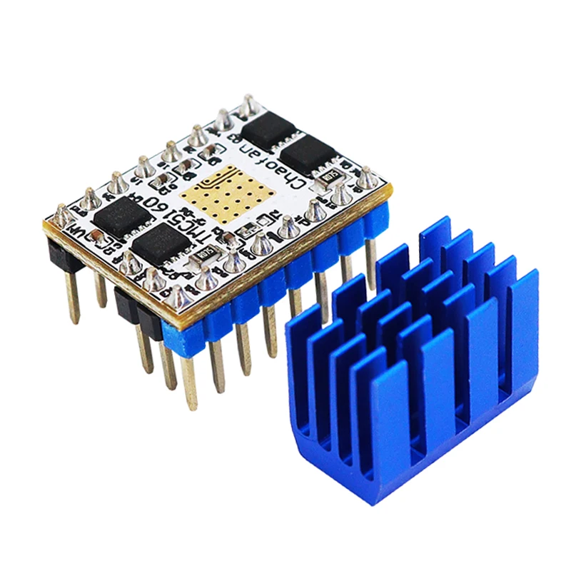 TMC 5160 Stappenmotor Driver SPI StepStick Super Stille High Power 3D Printer Onderdelen Voor MKS SKR 2 Board