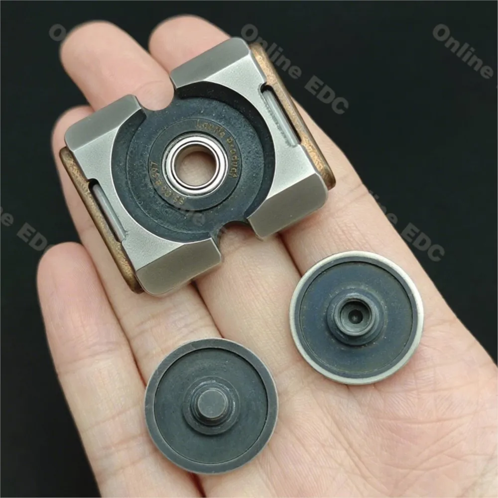 使用 EDC おもちゃ LAUTIE BIT02 フィジェットスピナー指先ジャイロ高速ミュート機械式 EDC おもちゃビットシリーズデスクガジェット