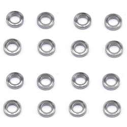 16Pcs 144001-1296 Bearing For Wltoys 144001 1/14 4WD RC Car Spare Parts Upgrade Accessories,167X1.8