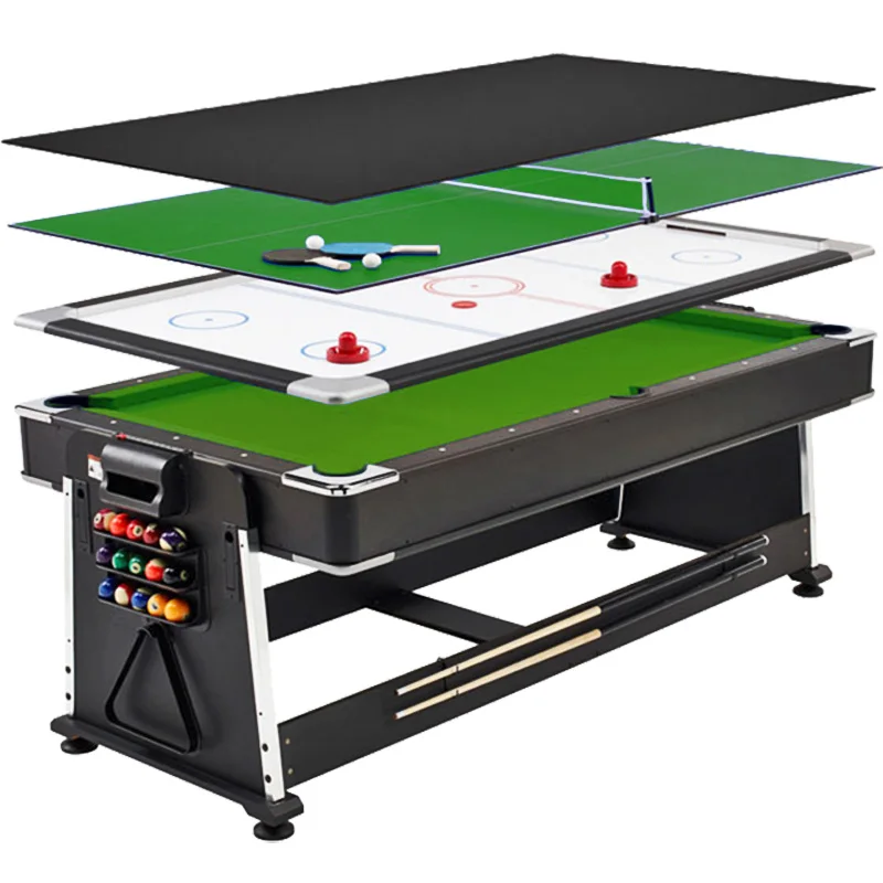 Multifunctional Billiards Table Home Standard American Black Eight Marble