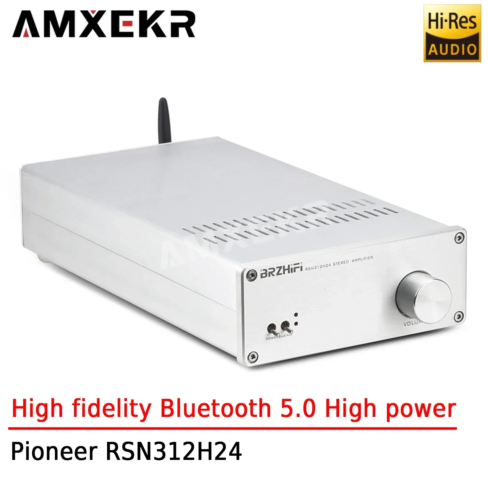 AMXEKR Fever Pioneer RSN312H24 Thick Film Amplifier Over LM3886 High Fidelity Bluetooth 5.0 70W+70W High Power