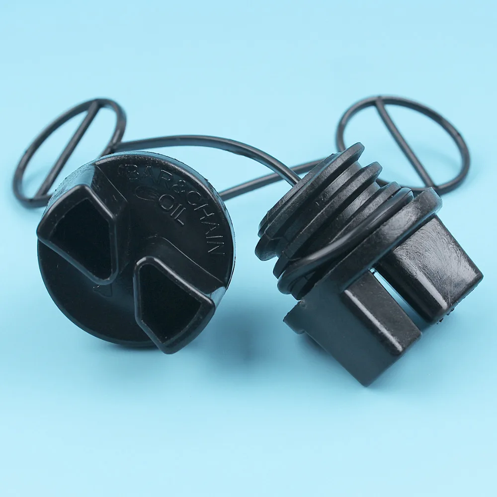 2 Pcs/lot Minyak Cap Untuk Pasangan 350 351 370 371 390 420 MCCULLOCH MAC CAT 335 338 435 440 Gergaji Bagian Pengganti