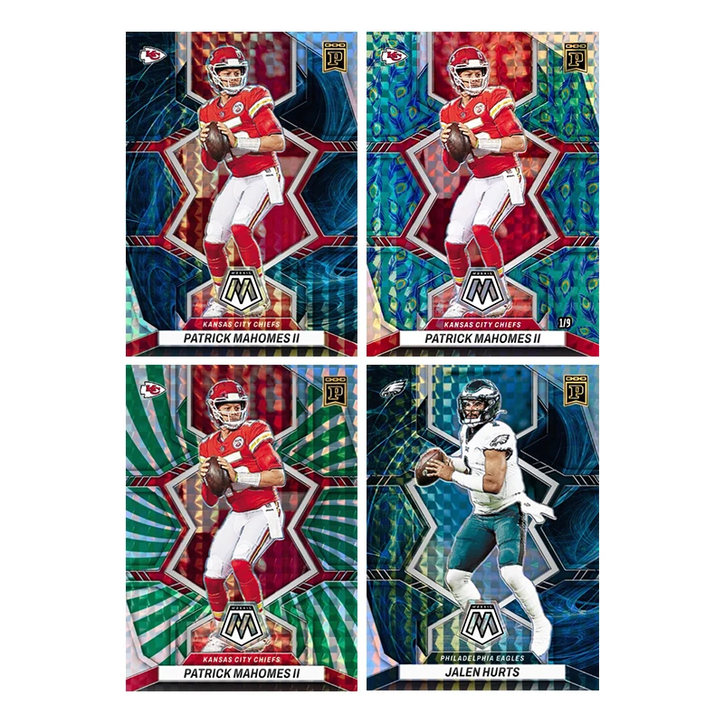 

2022 Panini Nft Mosaic Football Diy Homemade Patrick Mahomes Jelen Hurts Character Collection Card Toys Gift