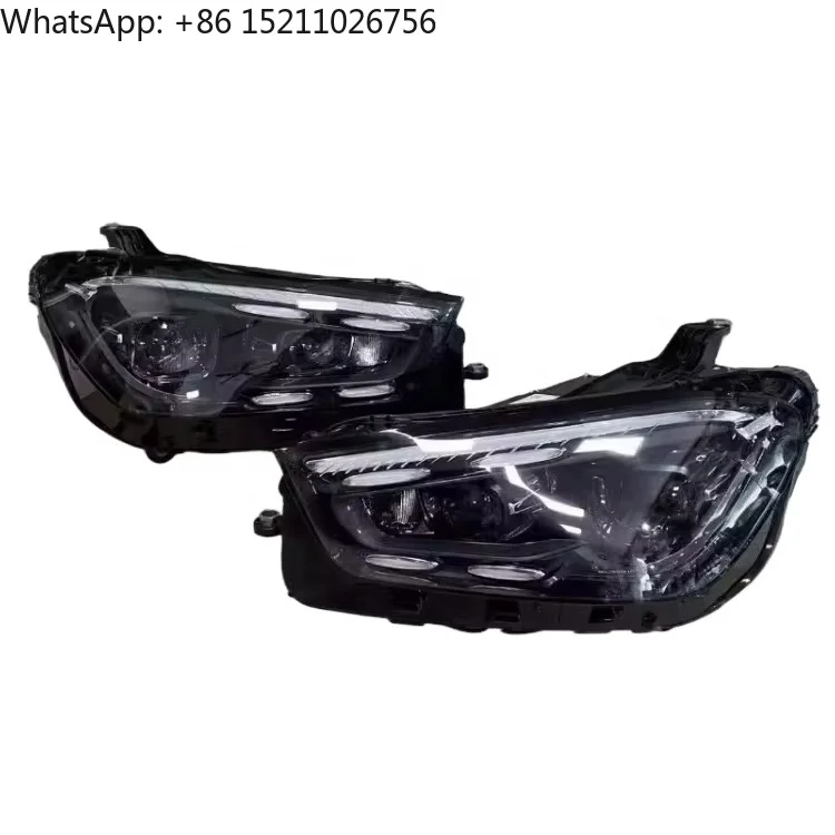 Modified to W167 Matrix LED Headlamp Headlight with Dynamic Plug and Play for Mercedes Benz Gle W167 Head Lamp Light 2023-2024