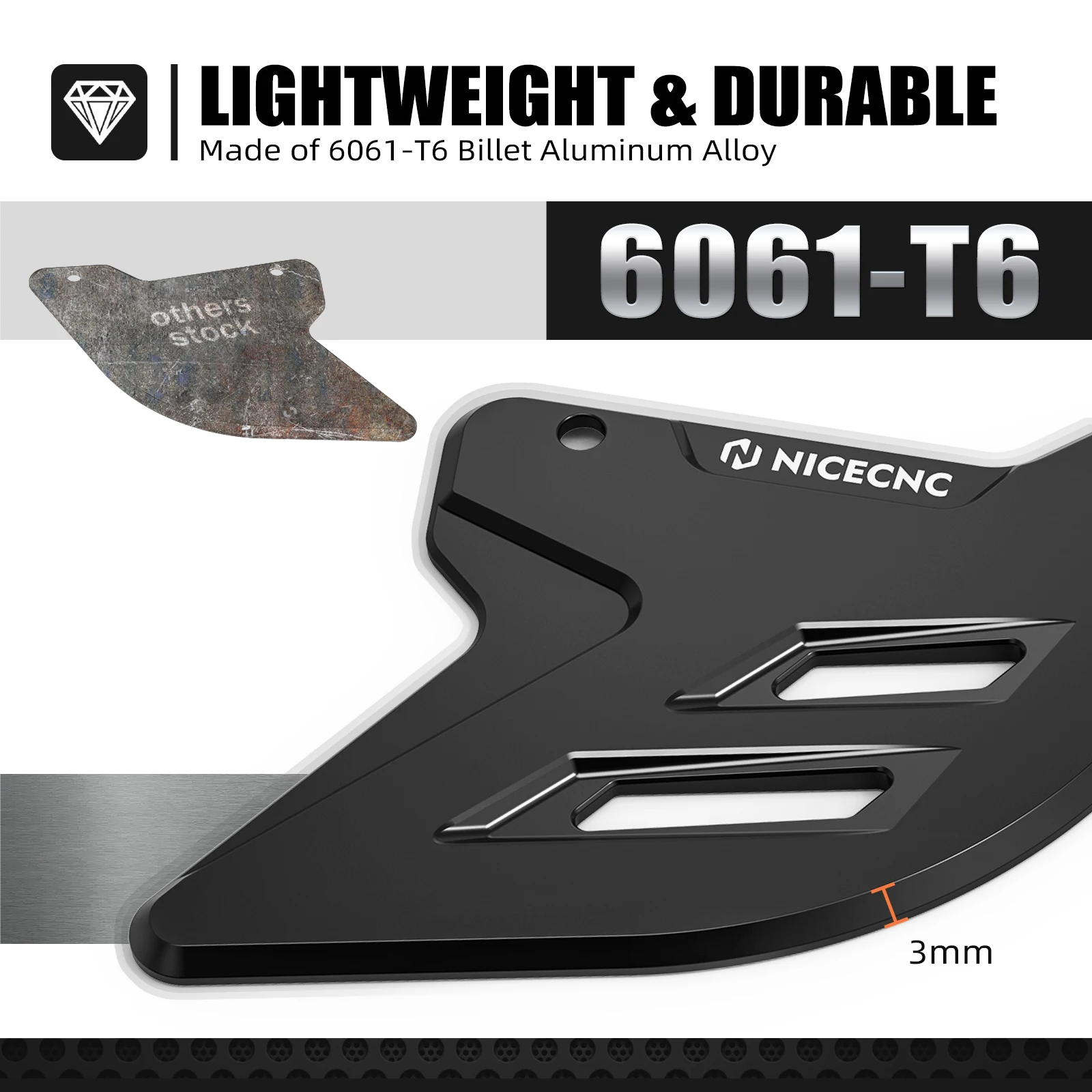 

NICECNC For Suzuki DRZ400SM DRZ400 SM DRZ 400 SM DRZ400 SM 2005-2024 Front Rear Brake Disc Guard Protector Aluminum Motorcycle