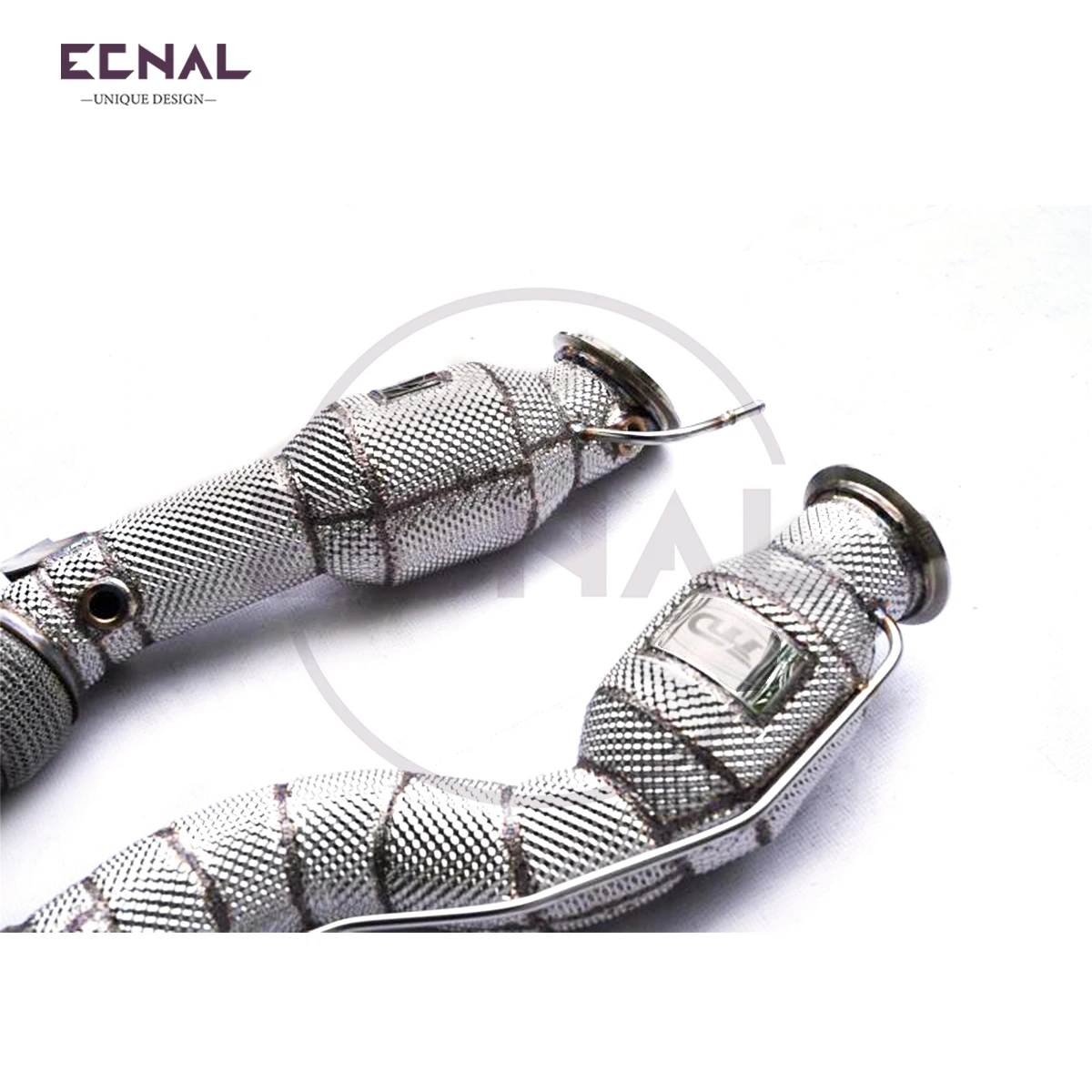 

Выхлоп Ecnal для BMW f97 F98 X3M X4M S58 2019-2023 гг. Высококачественная нержавеющая сталь с изолятором выхлопной трубы для автомобилей