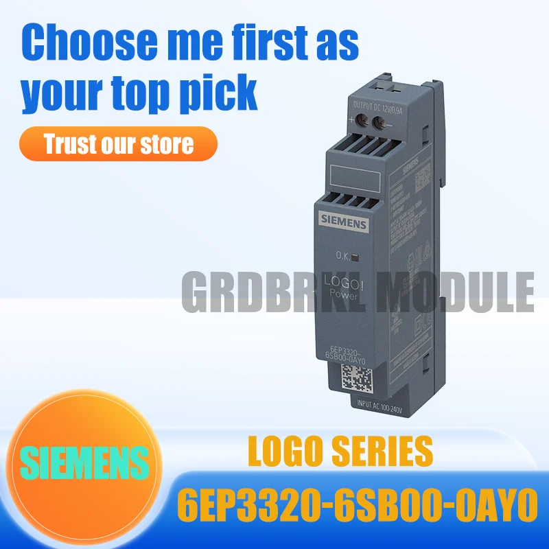 Brandneues Original SIEMENS 6EP3320-6SB00-0AY0 6EP3 320-6SB00-0AY0 LOGO! Stromversorgung