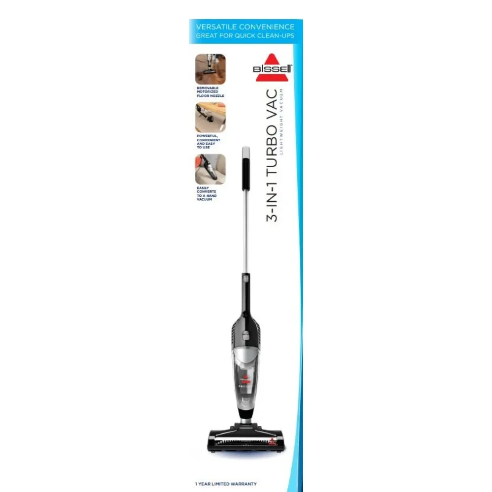 

2025 New BISSELL 3-in-1 Turbo Lightweight Stick Vacuum, 2610