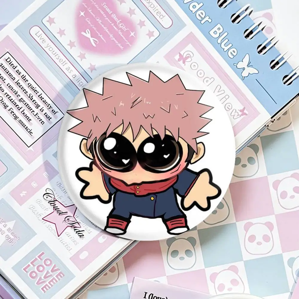 Y-Yuji I-Itadori J-Jujutsu K-Kaisen Laser-Abzeichen Kreative Anstecknadeln Brosche für Taschen Kleidung Hüte Deko Geschenke Fans Sammlerstücke – Detail 9