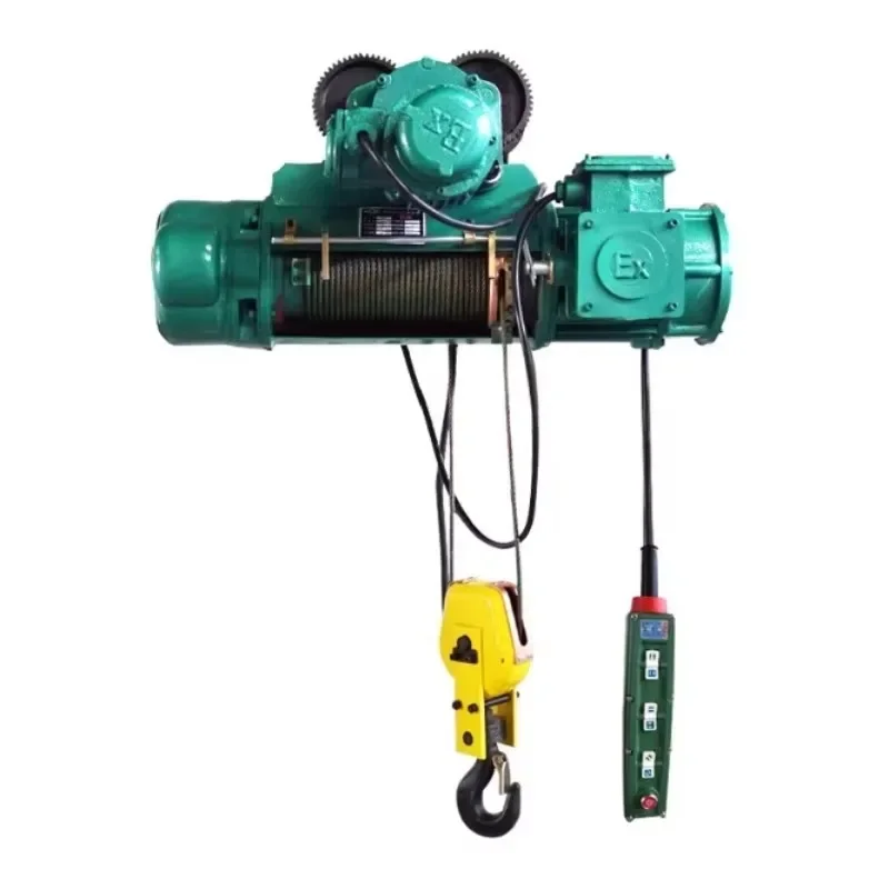 【Best-selling】  Portable Electric Hoist Crane with Steel Wire Rope 220V/380V Standard Lift Single Phase Electric Hoist Crane Ele