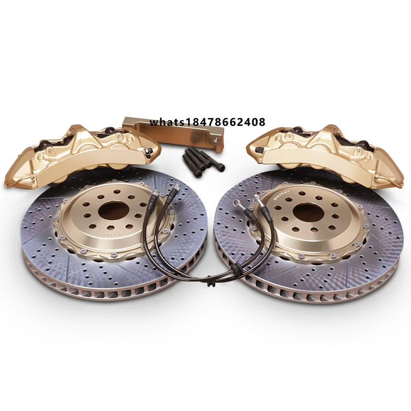 

Factory Customized Racing Modified GT6 6 Pot 6 Piston Calipers for Big Brake Kit 355/380/390/405mm Stainless Brake Disc