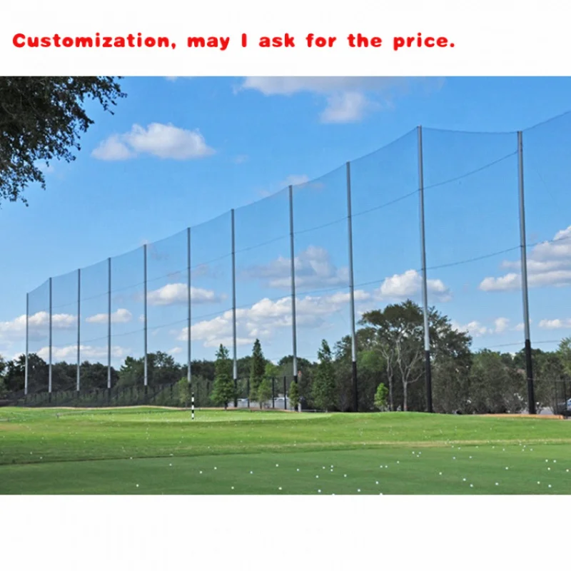 custom.China Factory Best Hitting Sports Field Fence Stadium Guardrail Driving Range Netting