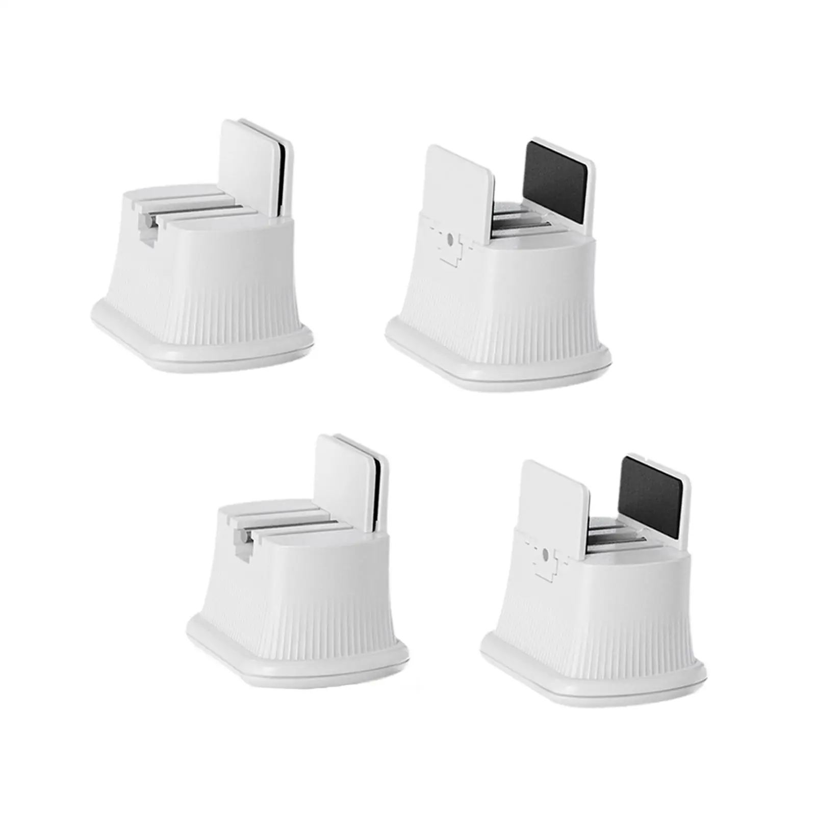 4Pcs Bed Risers Bed Furniture Risers Floor Protector Height Extenders Bed Lifts Risers Furniture Risers for Desk Chair Table