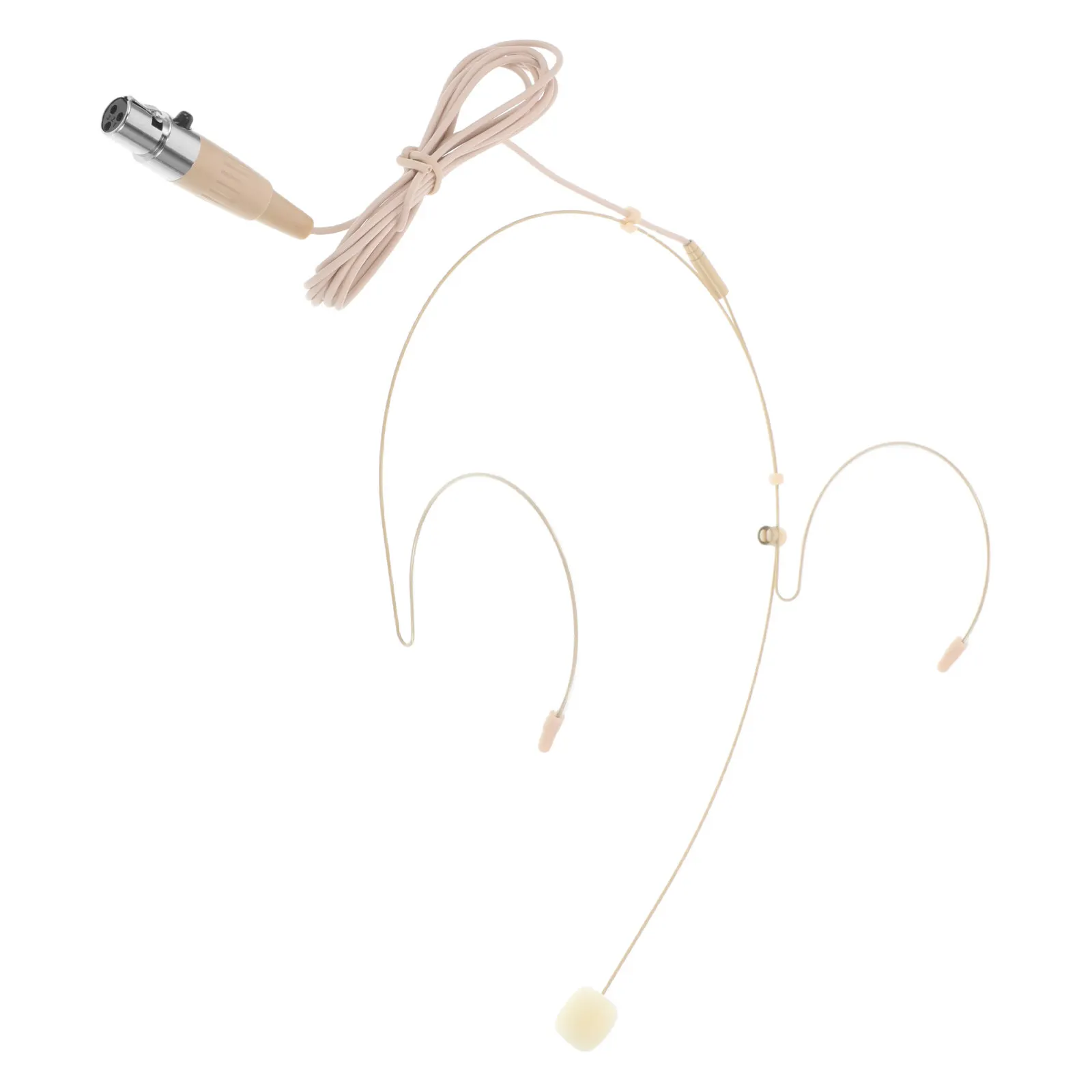 Wired Omnidirectional Condenser Headset Mic Dual Ear Hook Over Ear Microphone for Conference Teaching Singing Clear Voice - view 6