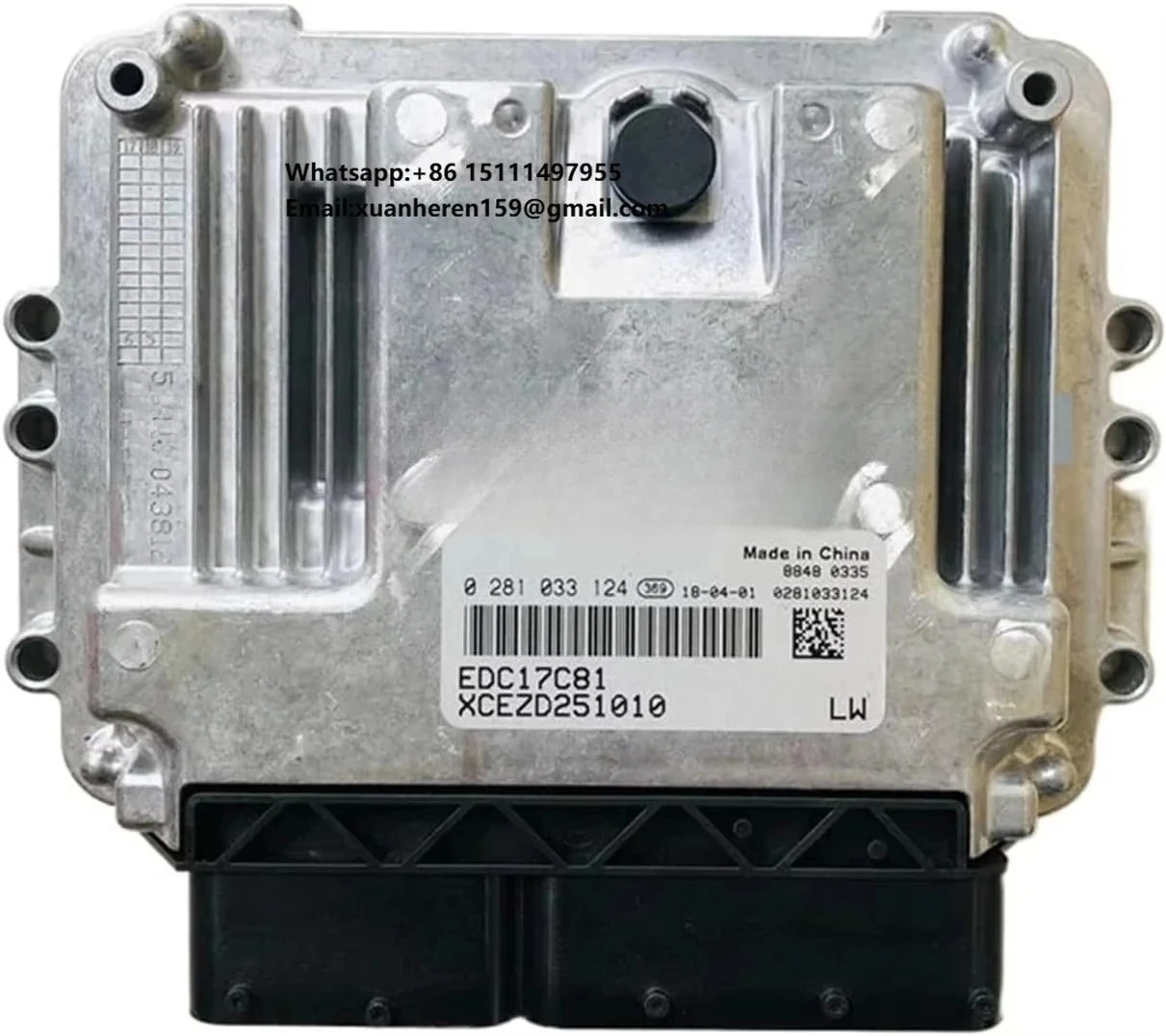 0281033124 New ECU High Quality Engine Computer Board EDC17C81 Fit  Compatible with DongFeng