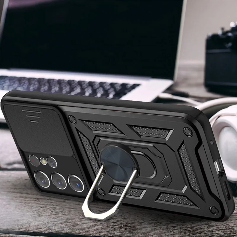 Shockproof Armor Case For Samsung Galaxy S22 S21 S20 Ultra Plus S21FE S20FE Camera Lens Protection Fundas For Galaxy Note20Ultra image 3