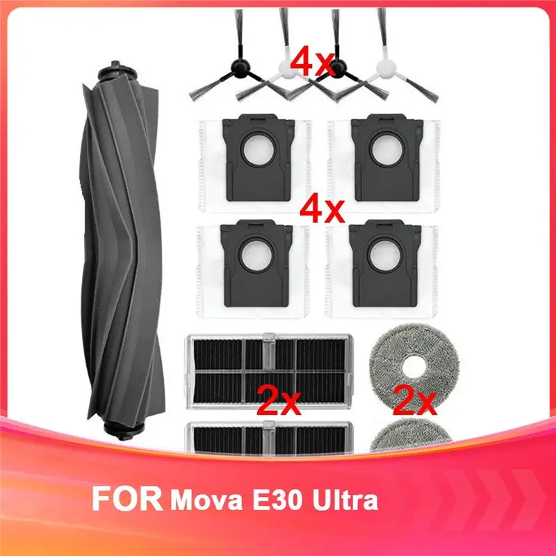 [B17B!】 Suitable For Dreame Mova E30 Ultra Sweeping Robot Accessories Sweeping Robot Replacement Kit Replacement Parts