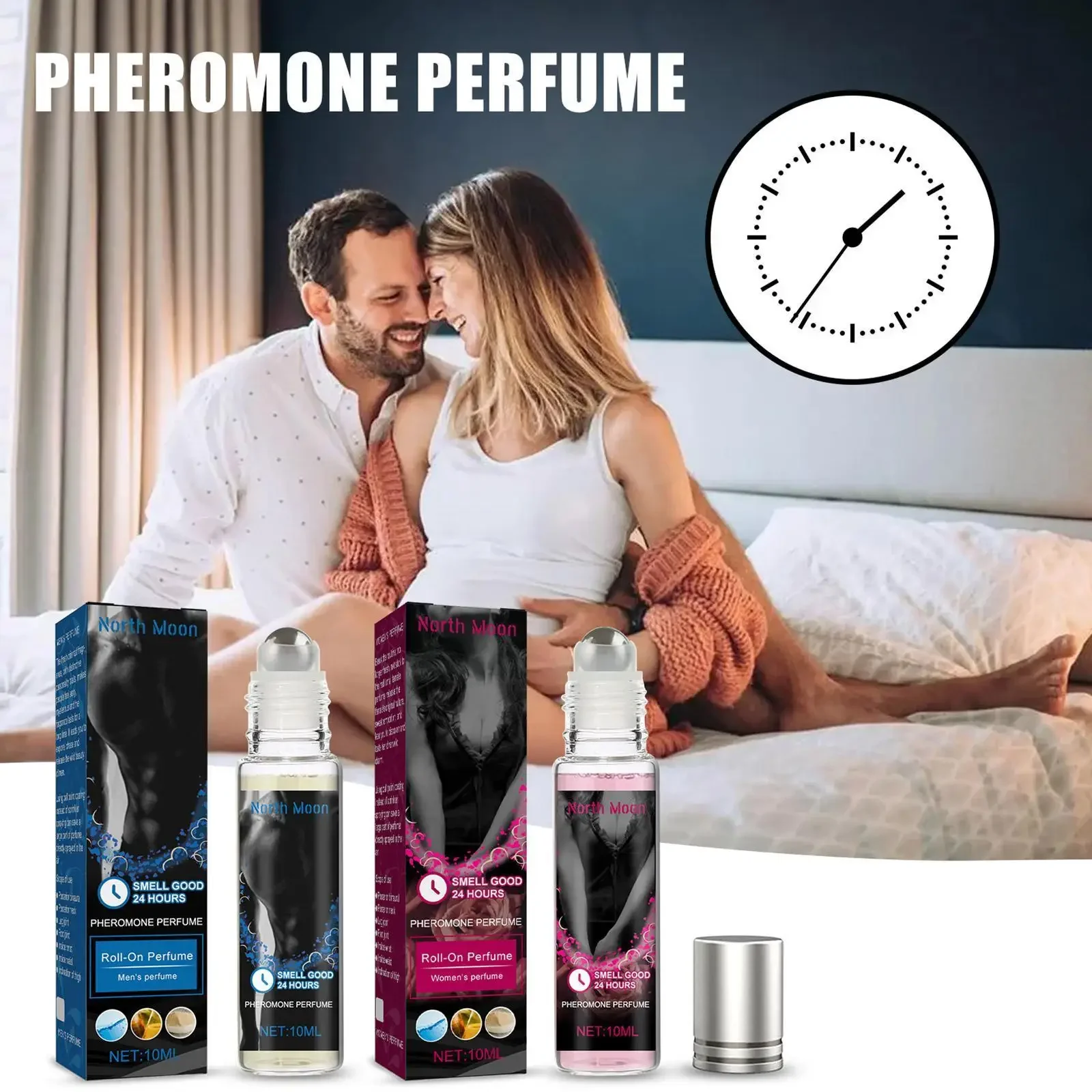 10ML Roll-on Pheromone Perfume Men Women Parfume Intimate Partner Flirting Seduction Erotic Perfumes Sexy Fragrance Body Scent