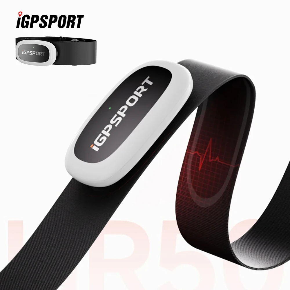 

IGPSPORT HR50 New Heart Rate Monitor Chest Strap Cycling Monitor Bike Running Sport Compatible For GARMIN Bryton XOSS Sensors