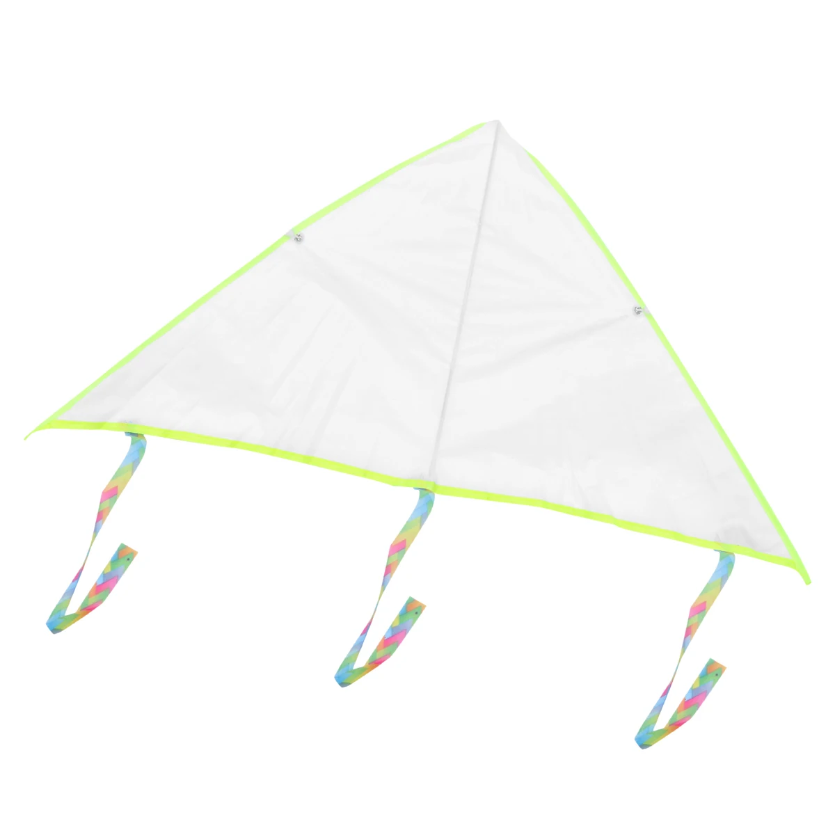 5 個のポリエステル凧絵画おもちゃセット三角形屋外おもちゃ DIY 落書き飛行