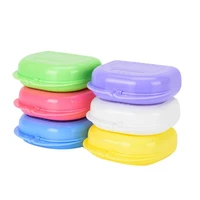 Caja de almacenamiento para dentadura postiza, contenedor de dientes para prótesis de ortodoncia, retenedor Dental, 50 Uds.