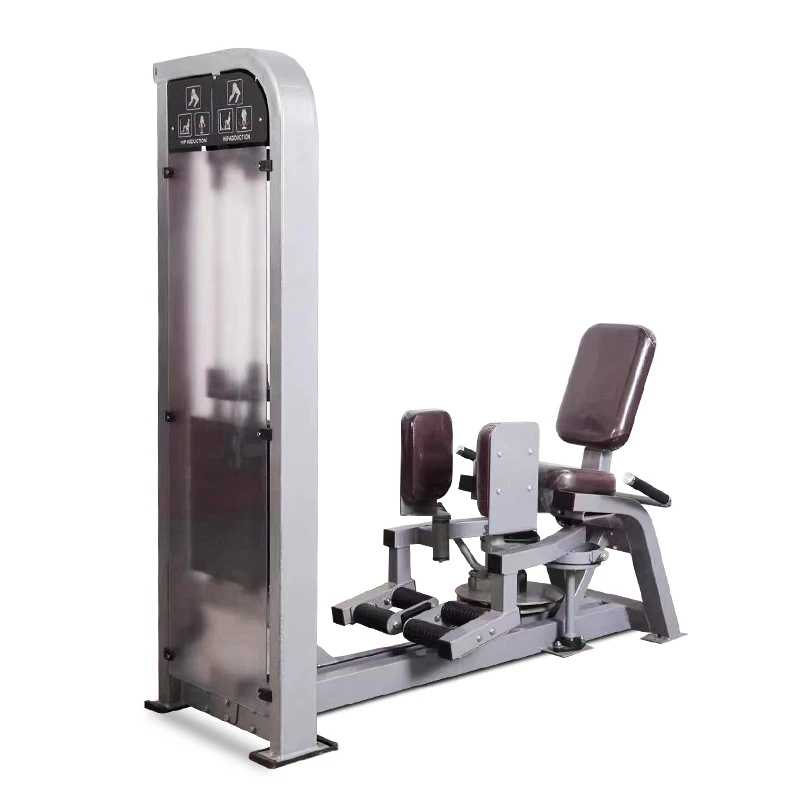 New Style Gym Use Thigh Abductor Adductor Machine Pin Loaded Leg Abduction Adduction Machine