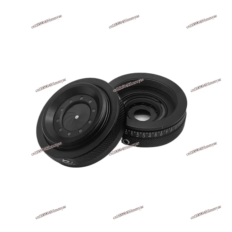 

Circular Adjustable Aperture with SM1 External Thread Small Hole Diameter Range 1-12mm Optical Imaging Adjustable Hole