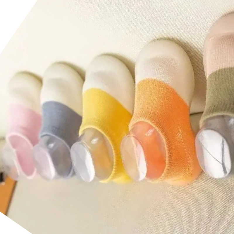 نمط جديد للرضع والأطفال، جوارب أرضية بسيطة قابلة للتنفس وعصرية، أحذية للأطفال الصغار، جوارب ناعمة