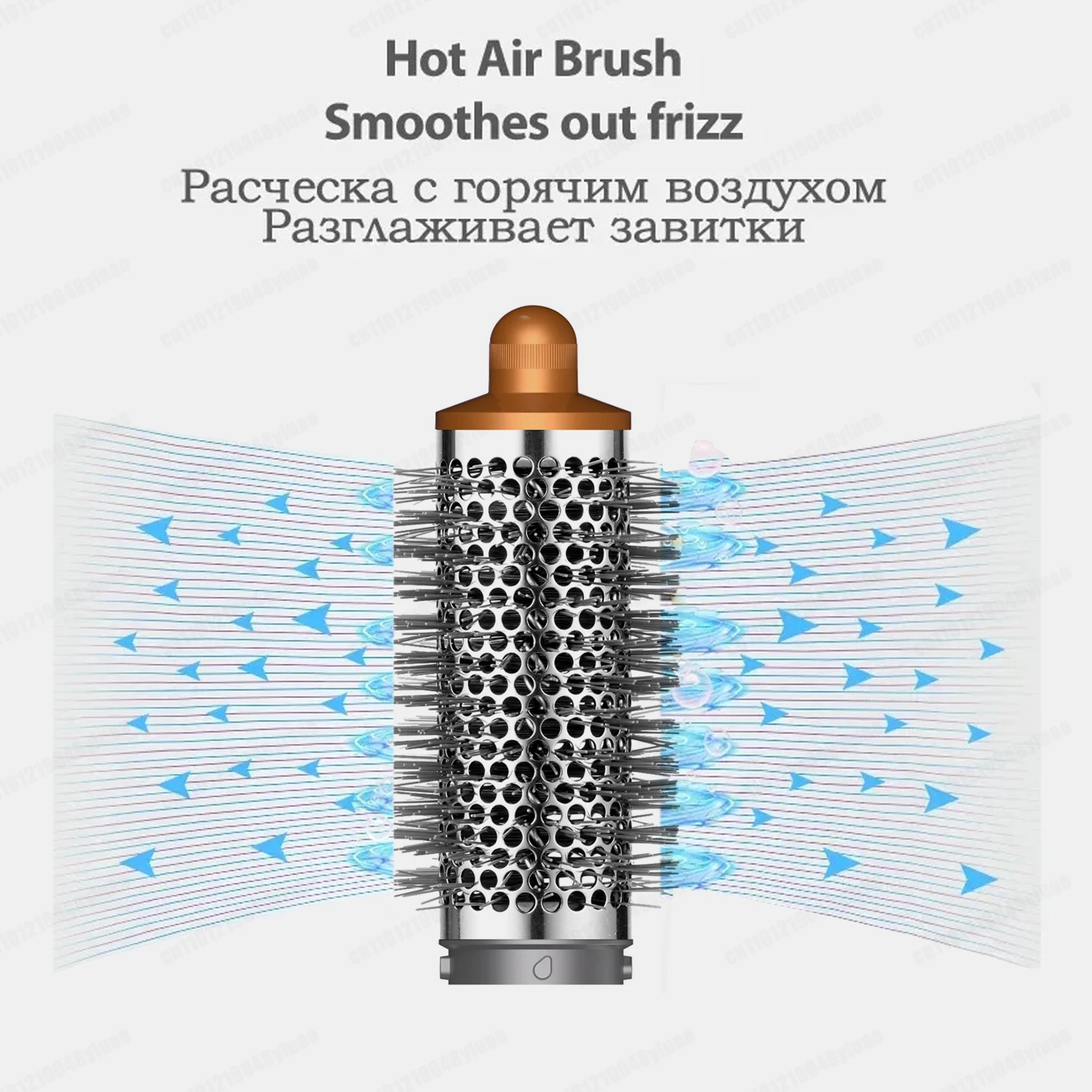 220 فولت مموج الشعر 6In1 متعدد مصفف شعر مكواة تجعيد الشعر فرشاة الهواء الساخن السيارات الشباك برميل لينة استقامة فرشاة مجفف الشعر