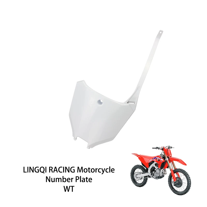 Dirt Pit Bike Zubehör Werkzeuge PP Universal Für CR450 2022 Motorrad Vorne Nummernschild Hohe Qualität Kotflügel Motocross Teile